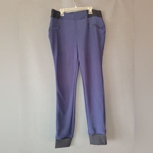 Universal fashion women's lining blue thermal pants tapered leg 1X